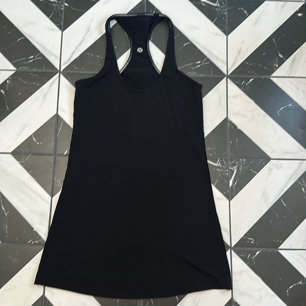 lululemon athletica Charcoal Racerback Tank Top
